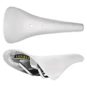 Kashimax Aero Seat Old School Bmx Saddle White New
