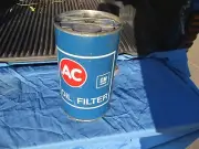 NOS Vintage AC OIL FILTER GM Can Grill And Smoker the Big Can-Do Barbeque