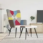 Relaxing Chair Fabric Stool, Single Chairs, Lounge, Living Room, Space, Recliner, Modern Design, Slim Spaces