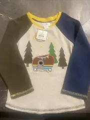 Mud pie Toddler Boy Camping Shirt 2t-3t