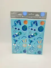 Hallmark Gamer Boys Scratch And Sniff stickers Collection 4 sheets Party Favors