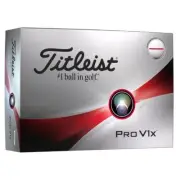 Titleist 2023 Pro V1x Golf Balls #1-#4 1 Dozen White with Red Alignment