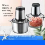 3L/2LElectric Meat Grinder Machine 110V 220V Stainless Steel Meat Mincer Blender