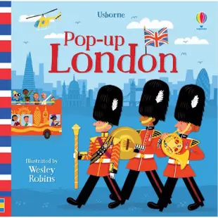 Pop-Up London (硬頁立體書)(附英美雙發音QR-Code音檔)/Fiona Watt Usborne Pop-up 【三民網路書店】