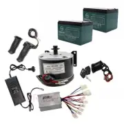 Battery Throttle 24V 350W Controller Electric Motor Kit Go Kart Quad ATV Scooter