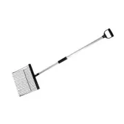 Manure Fork Horse Stable Manure Rake for Grass and Hay Farm Animal