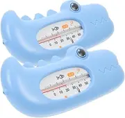 BIUDECO 2Pcs Water Thermometer for Bathtub and Spa Accurate Celsius Readings Durable Material for Safe Bathing Floating Design for Easy Use