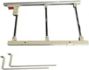 riin Foldable Bedside Rail Grab Bar for Elderly Assist Get-up Support Handle Bed Handrail for Handicap Home Care Assistance 70cm