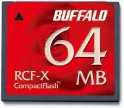 BUFFALO RCF-X64MY Compact Flash 64MB From Japan