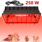 Chicken Coop Heater Brooder Heat Lamp Adjustable Temp for Livestock Dogs Pets