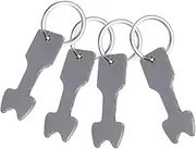 OSALADI 4Pcs Trolley Key Ring Removable Shopping Trolley Token Keychains Lightweight Key Holder for Shopping Cart Use for Friends