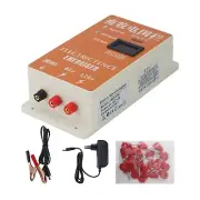 10KM Fence Solar Charger Controller Horse Cattle Shepherd Alert Livestock Tool