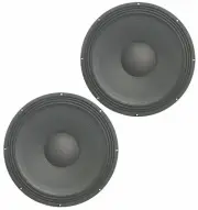 2x Harmony HA-P18WS16 Raw Replacement 18 Pro PA 1200W Sub Speaker 16 Ohm Woofer