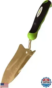 Garden Guru Titanium Transplanter Trowel Shovel - Rust Resistant - Ergonomic