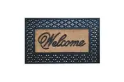 Solemate Rubber & Coir Welcome 60x90cm Functional Outdoor Front Doormat