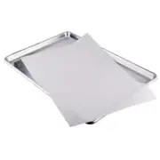 Bleached White Parchment Paper Baking Sheets Pan Liner 16x24 50 Pack