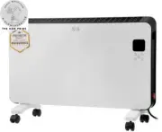 Homeplanet Remote Control Convection Heater - 2000W, Wall & Stand Type, Timer,