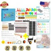 High-Speed 276PCS Electric Circuit Kit for DIY Science Projects & Experiments