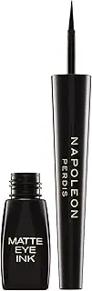 Matte Eye Ink Liquid Eyeliner | Ultra-Precise Felt Tip, Intense Matte Black, Long-Wearing & Smudge-Proof | Ophthalmologist-Tested & Paraben-Free | (3.5ml) Black