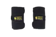 Sports Research, Sweet Sweat(R), Arm Trimmers, Medium, Black & Yellow, 1 Pair