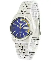 Seiko 5 Automatic Blue Dial With Quarter Speed Dial Look SNK371K1 Mens Watch