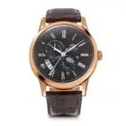 ORIENT RN-AK0002Y Black SUN & MOON 22 Jewels Mechanical Men's Watch New in Box