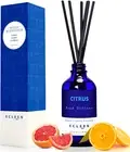 Citrus Scented Reed Diffuser, Orange, Lime & Lemon Oil Reed Diffuser, Real Citru