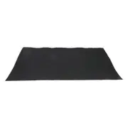 Black Rubber Sole Sheet 1.2mm Anti Slip Soft Wear Resistant Cushioning for Shoe