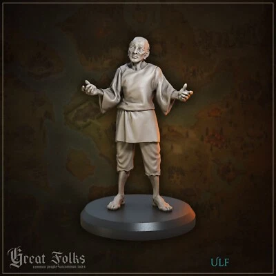 Ulf - Townsperson | GreatGrimoire | D&D Miniature NPC