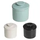Butter Dish - Butter Crock For Counter With Water Line For Spreadable Gift