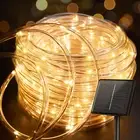 Brightown Solar Rope Lights, 39FT 100LED Outdoor Solar String Lights, IP65 Water