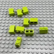 LEGO Brick - Lime Green - 1 x 2 - QTY x10