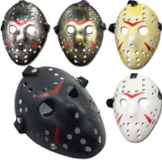 Jason Voorhees Hockey Mask Friday The 13th Cosplay New Adult One Size Halloween