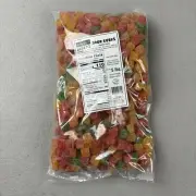 Halal Gummy Candy Sour Cubes Large 5 Lbs Bag Sweets Muslim Islam Bebeto
