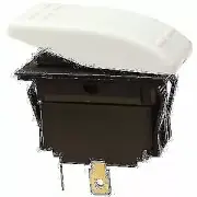 Seachoice Non Illuminated Mom/Off/Mom SPST Rocker Switch White 10931