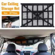 Car Roof Cargo Net Auto Ceiling Storage Mesh Bag Adjustable Campervan SUV