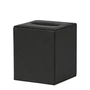 Belle Tissue Paper Box Storage Container Holder Bathroom Organiser Square Black