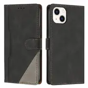 Clasp Case with Flip Wallet Stand Function Cover for iphone 15 plus - Red