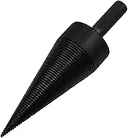 Maizoon Firewood Splitter Drill Bit Log Splitting Tool Electric Drill Cone for Household Farm Camping 44mm, DZ03B