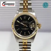 在飛比找蝦皮購物優惠-ROLEX勞力士 蠔式半金 69173 錶徑26mm 自動機