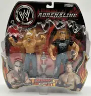 WWE Raw Jakks Adrenaline Series 7 Scott Steiner & Test Action Figures 2 pack WWF
