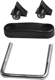 TOPPERFUN Sturdy Car Roof Luggage Rack Clamp Automotive Roof Luggage Bracket Clamp Easy Install Bolt