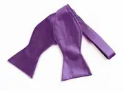 Mens Purple Self Tie Bow Tie