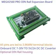 5V 3.96mm Mount Screw Terminal Block Adapter Module DNMPA25 DIN PinBoard