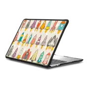 MacBook Air 13-inch (M2 - M4) Impact Case retro rockets eggshell macbook