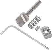 Surf Thumb Fin Screw Kit,Stainless Steel Longboard Surfboard Fin Screw Set with Wrench Gasket