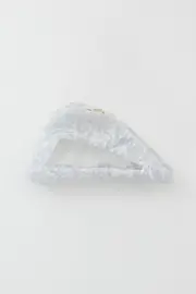 Grey Triangle Claw Clip