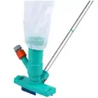 Portable Pool Vacuum Underwater Cleaner with Brush for Above Ground Pool5849