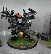 Tau Empire Broadside Battlesuit Warhammer 40K 40,000 pro Painted Games Workshop