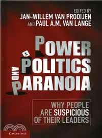 在飛比找三民網路書店優惠-Power, Politics, and Paranoia 